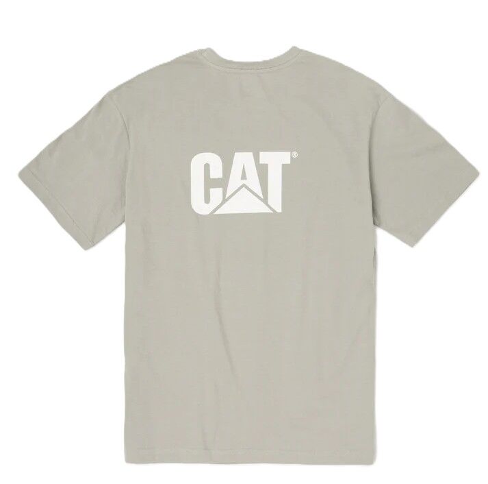CAT Mens Trademark S/S Tee (W05324) Paloma