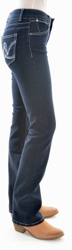 Wrangler Womens Mid Rise Jackson Jewels Jeans (XCP2246493)