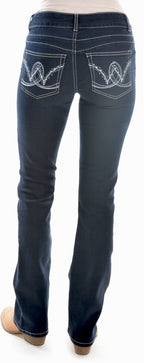 Wrangler Womens Mid Rise Jackson Jewels Jeans (XCP2246493)