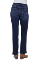 Wrangler Womens Q-Baby Ultimate Riding Jeans (WRQ20NR32) Dark Blue [AD]