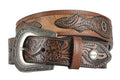Wrangler Mens Clarke Belt (XCP1994BLT) Dark Tan [SD]