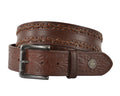 Wrangler Mens Barkers Belt (X3W1997BLT) Dark Tan [SD]