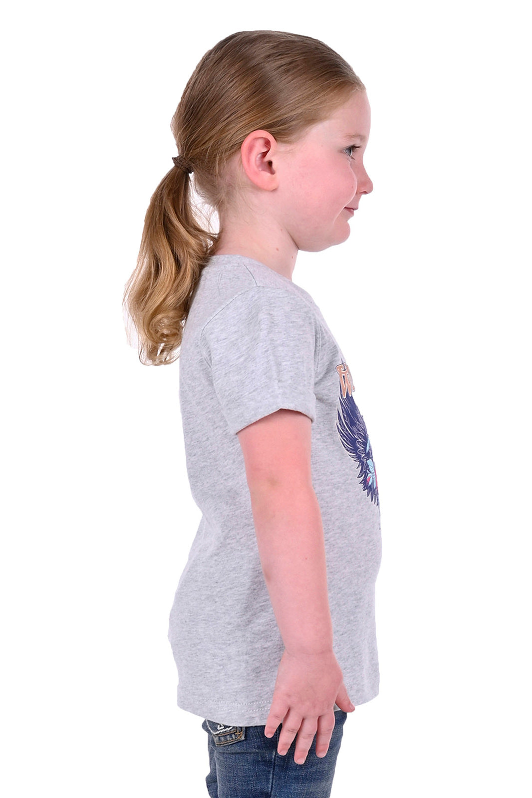 Wrangler Girls Mila S/S Tee (X3S5598760) White Marle [SD]