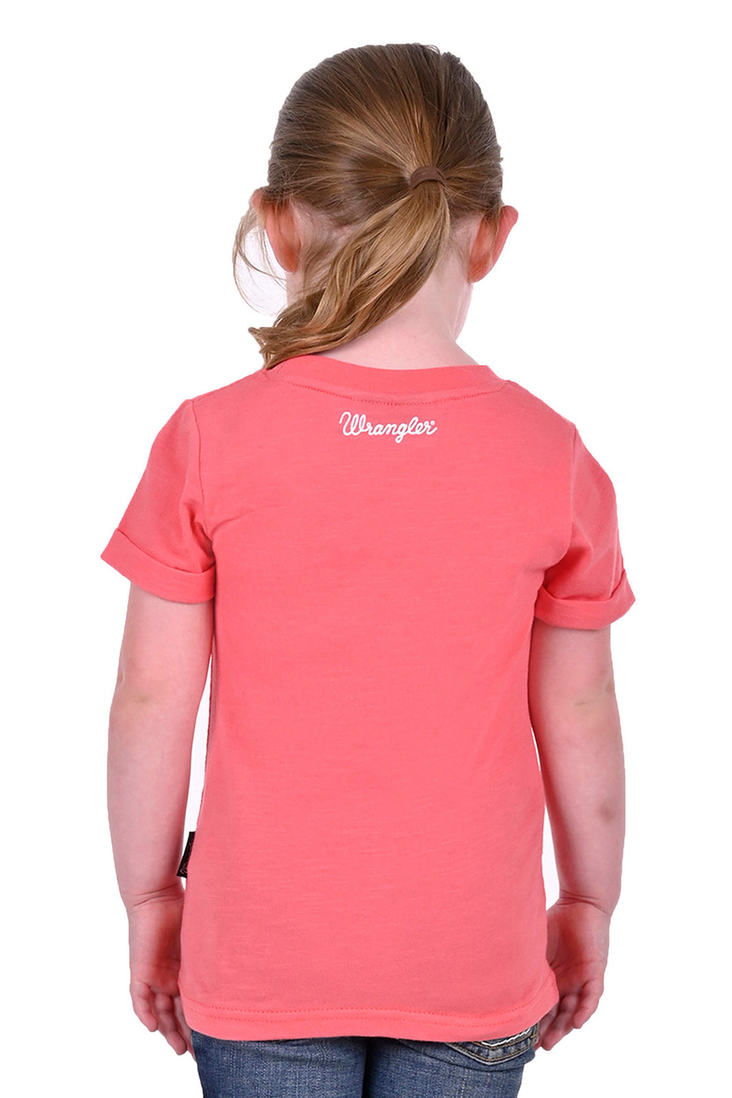 Wrangler Girls Nova S/S Tee (X3S5598761) Coral [SD]