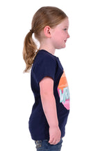 Wrangler Girls Avery S/S Tee (X3S5598766) Navy [SD]
