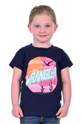 Wrangler Girls Avery S/S Tee (X3S5598766) Navy [SD]