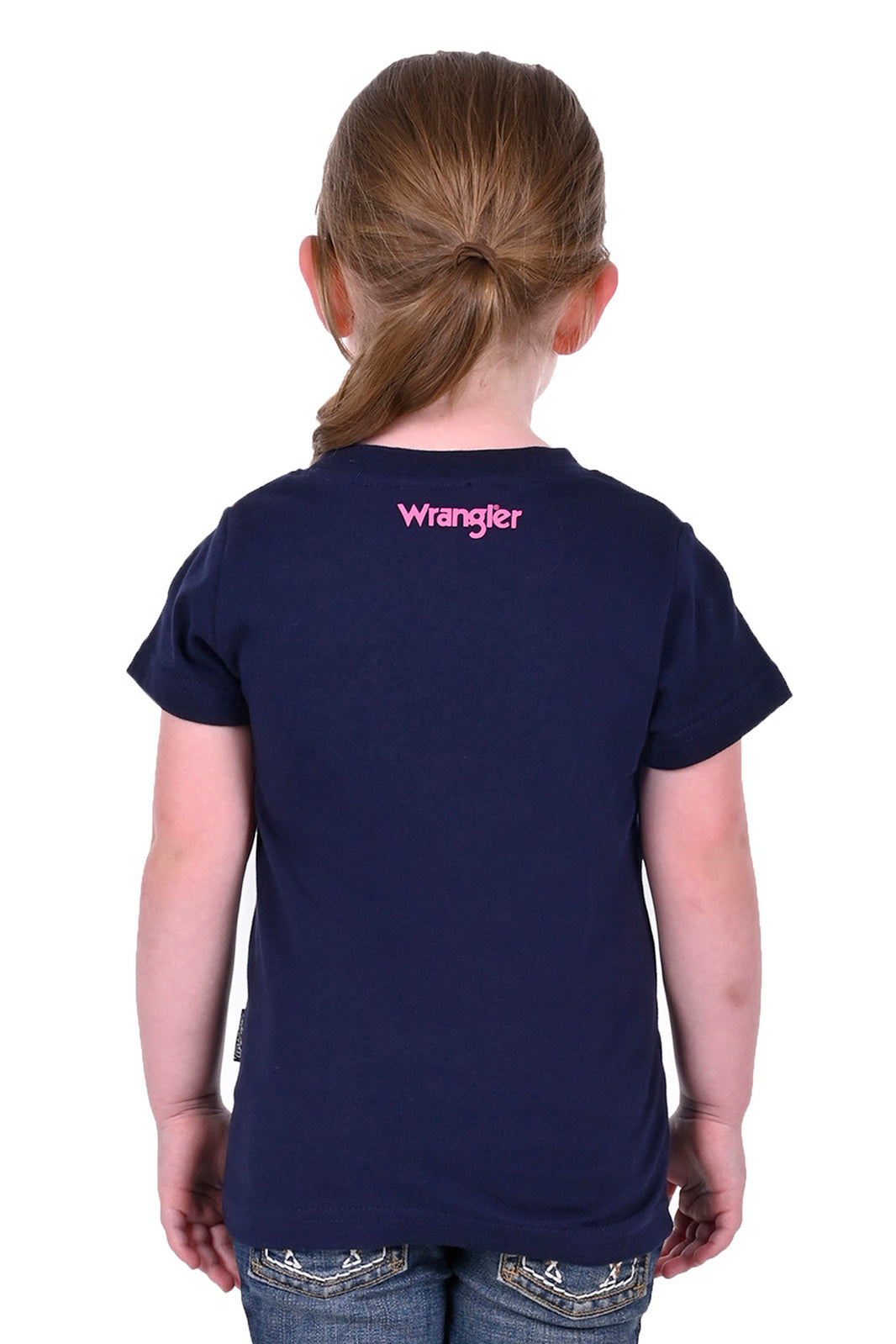 Wrangler Girls Avery S/S Tee (X3S5598766) Navy [SD]
