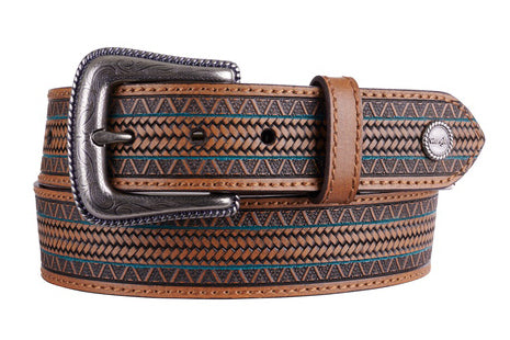 Wrangler Mens Reece Belt (X4W1945BLT) Tan [SD]