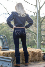Wrangler Womens Amber Willow Jeans (XCP2251111) Dark Dynasty 