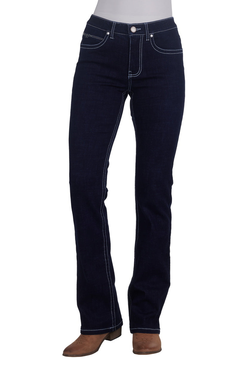 Wrangler Womens Amber Willow Jeans (XCP2251111) Dark Dynasty 