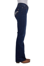 Wrangler Womens Tilly Q-Baby Booty Jeans (XCP2250103) Wild Indigo