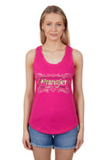 Wrangler Womens Savannah Tank (X4S2508147) Pink [SD]