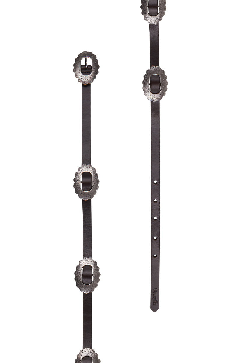 Wrangler Womens Eden Belt (X4S2965BLT) Dark Tan [SD]