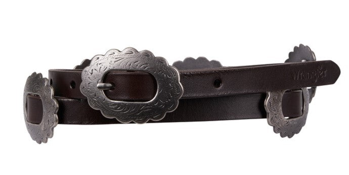 Wrangler Womens Eden Belt (X4S2965BLT) Dark Tan [SD]