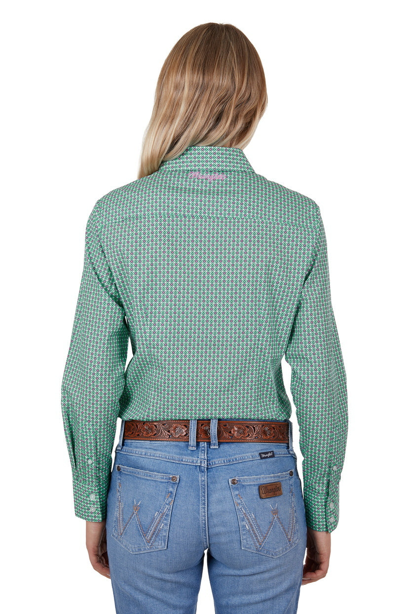 Wrangler Womens Jenna L/S Shirt (X4S2126120) Multi [SD]
