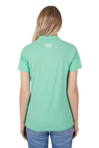Wrangler Womens Jess S/S Polo (X4S2565136) Green [SD]