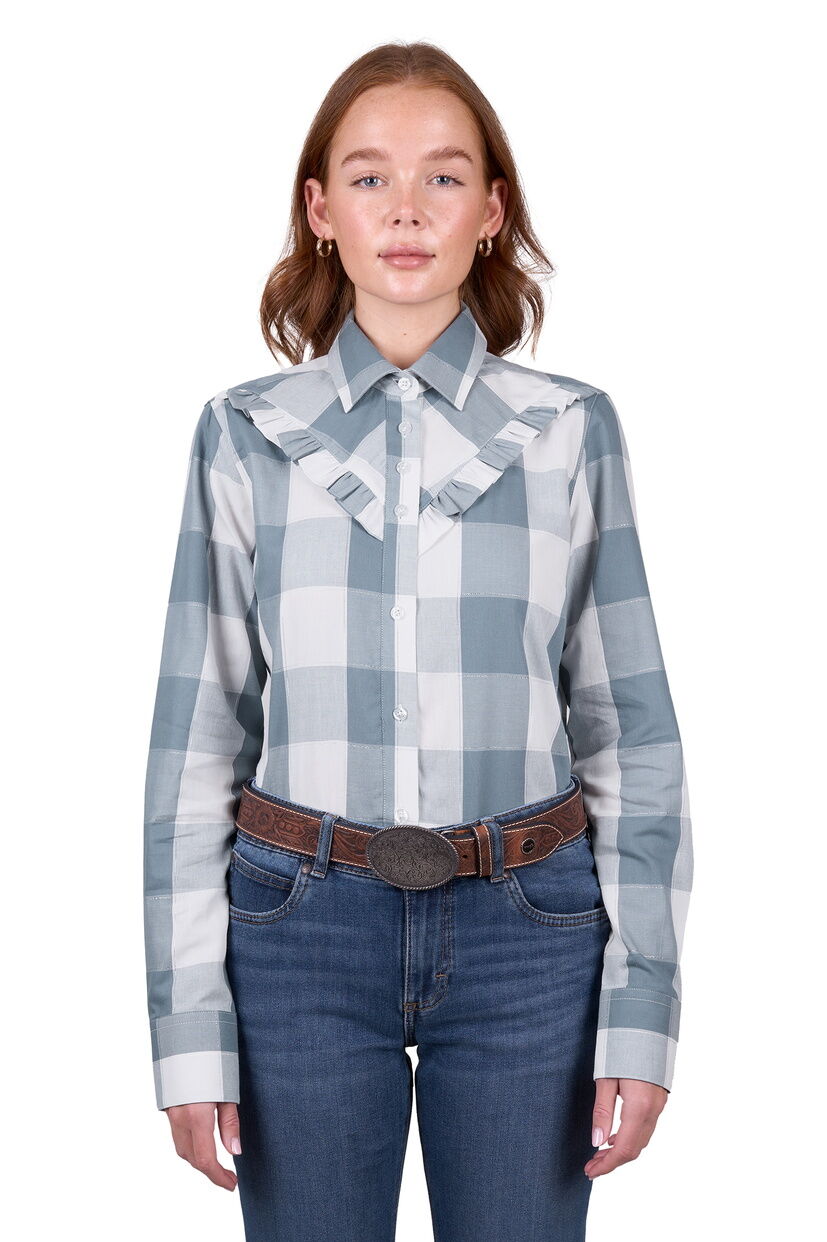 Wrangler Women Celina L/S Shirt (X5W2126278) Blue [SD]