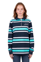Wrangler Women Trista Rugby (X5W2577330) Navy/Aqua [SD]