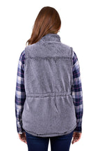 Wrangler Women Denver Reversible Vest (X5W2694314) Navy/Charcoal [SD]