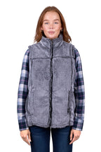 Wrangler Women Denver Reversible Vest (X5W2694314) Navy/Charcoal [SD]