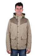 Wrangler Mens Cain Jacket (X5W1771258) Stone [SD]