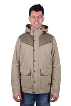 Wrangler Mens Cain Jacket (X5W1771258) Stone [SD]