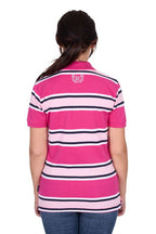 Wrangler Womens Harriet Polo (X5S2565414) Pink