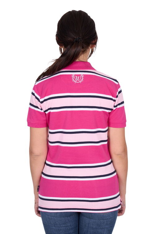 Wrangler Womens Harriet Polo (X5S2565414) Pink