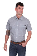 Wrangler Mens Jimmy S/S Shirt (X5S1117372) Navy/Gold