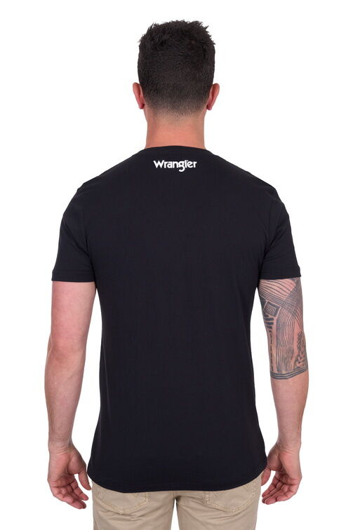 Wrangler Mens Luis S/S Tee (X5S1557384) Black