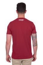 Wrangler Mens Wesley S/S Tee (X5S1557387) Red