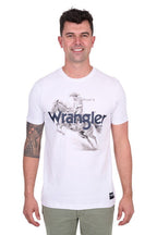 Wrangler Mens Lance S/S Tee (X5S1557393) White