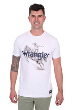 Wrangler Mens Lance S/S Tee (X5S1557393) White