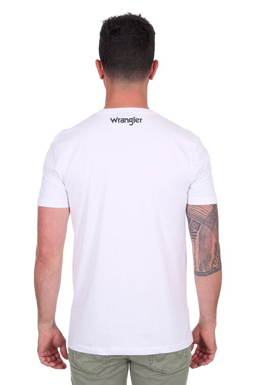 Wrangler Mens Lance S/S Tee (X5S1557393) White
