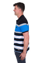 Wrangler Mens Lawrie Polo (X5S1561374) Black/Royal