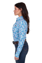 Wrangler Womens Alissa L/S Shirt (X5S2127439) Blue