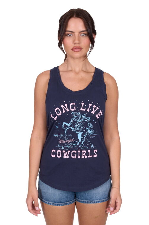 Wrangler Womens Penelope Tank (X5S2508422) Navy