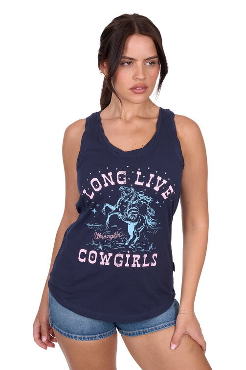 Wrangler Womens Penelope Tank (X5S2508422) Navy