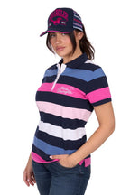 Wrangler Womens Whitney Polo (X5S2565412) Navy/Pink