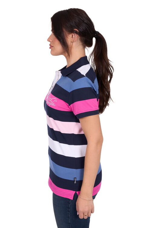 Wrangler Womens Whitney Polo (X5S2565412) Navy/Pink