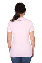 Wrangler Womens Tahlia S/S Tee (X5S2598418) Blush