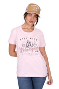 Wrangler Womens Tahlia S/S Tee (X5S2598418) Blush