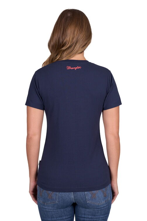 Wrangler Womens Lottie S/S Tee (X5S2598425) Navy
