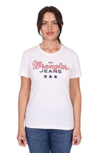 Wrangler Womens Piper S/S Tee (X5S2598426) Cream