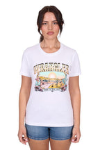 Wrangler Womens Helena S/S Tee (X5S2598427) White