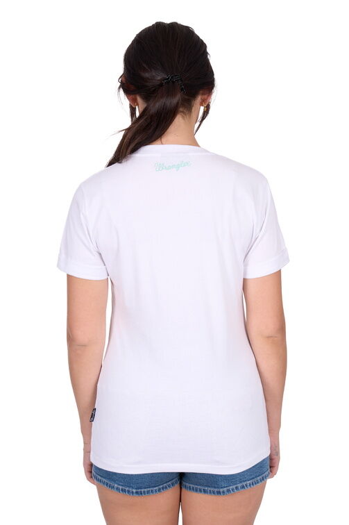 Wrangler Womens Helena S/S Tee (X5S2598427) White