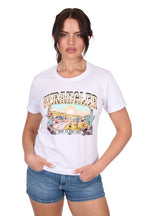 Wrangler Womens Helena S/S Tee (X5S2598427) White