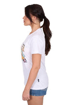 Wrangler Womens Helena S/S Tee (X5S2598427) White