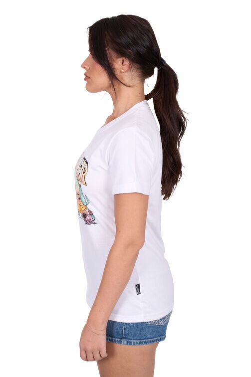 Wrangler Womens Helena S/S Tee (X5S2598427) White