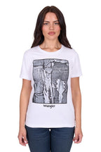 Wrangler Womens Julia S/S Tee (X5S2598428) White
